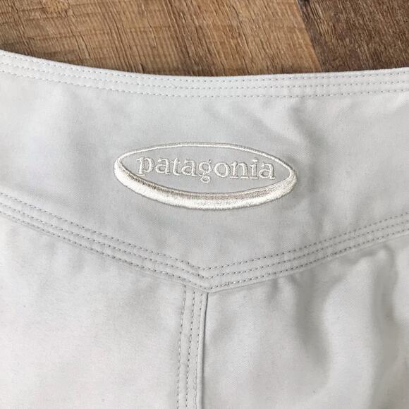 Patagonia PATALOHA Cropped Light Tan Pants Sz 10 - Picture 6 of 10